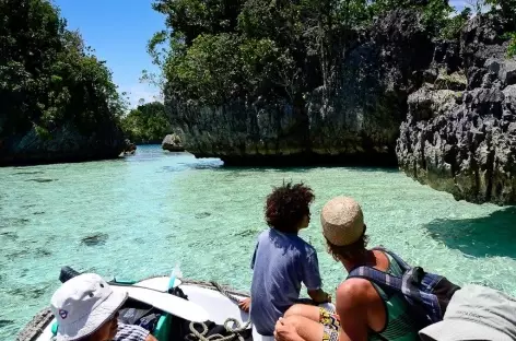 Labyrinthe karstique vers Walig, Raja Ampat - Indonésie