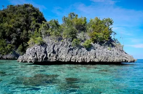 Ilots karstiques vers Walig, Misool, Raja Ampat - Indonésie