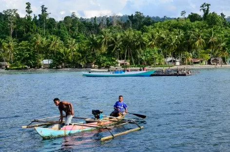 Au large du village de Yensawai, île de Batanta, Raja Ampat - Indonésie