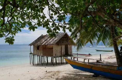 Village papou,Raja Ampat - Indonésie