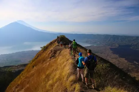 Crête du volcan Batur, Bali - Indonésie - 