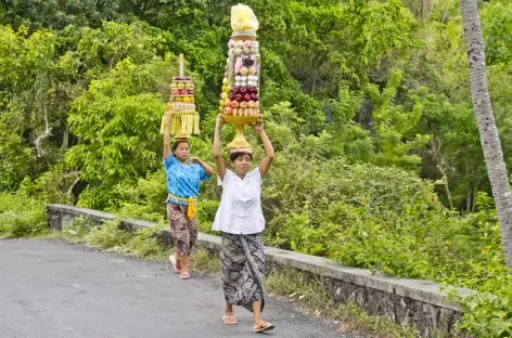 Offrandes à Bali - Indonésie