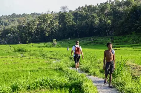 Randonnée entre Tenganan et la plage de Pasir Putih, Bali - Indonésie