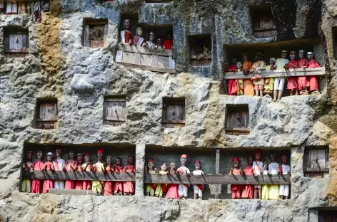 Site funéraire de Lemo, Pays Toraja, Sulawesi - Indonésie