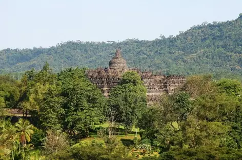 Temple bouddhiste de Borobudur, Java - Indonésie