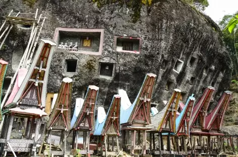 Tombeaux de Loko'mata, Pays Toraja, Sulawesi - Indonésie