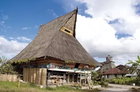Village batak karo de Lingga, Sumatra - Indonésie