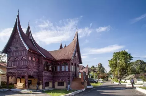 Architecture traditionnelle minangkabau, Sumatra - Indonésie