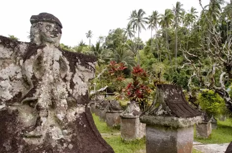 Cimetière waruga proche de Manado, Sulawesi - Indonésie