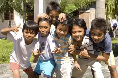 Sourires d'enfants, Sulawesi - Indonésie