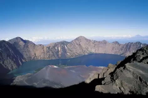Caldeira du volcan Rinjani, Lombok - Indonésie