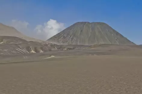 A proximité du volcan Bromo, Java - Indonésie