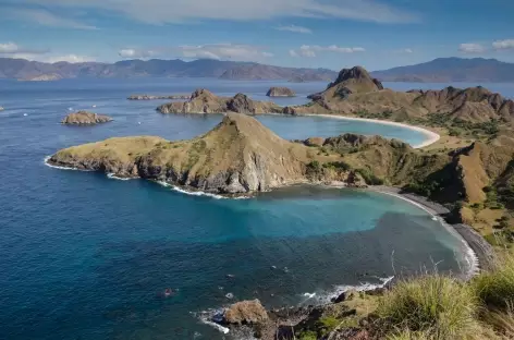 Ile de Padar, archipel de Komodo - Indonésie