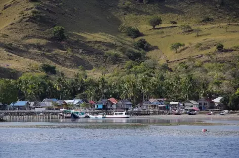 Village de Rinca, archipel de Komodo - Indonésie