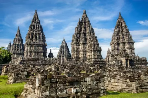 Temple de Prambanan près de Yogyakarta, Java - Indonésie - 