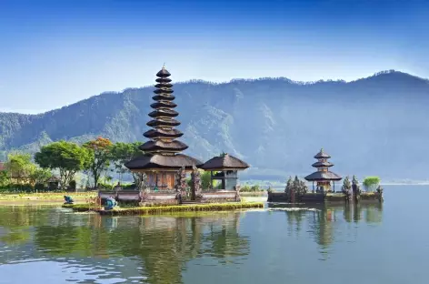 Temple Ulun Danau Bratan à Bali, Indonésie