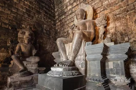 Temple de Mendut à Java centre, Indonésie