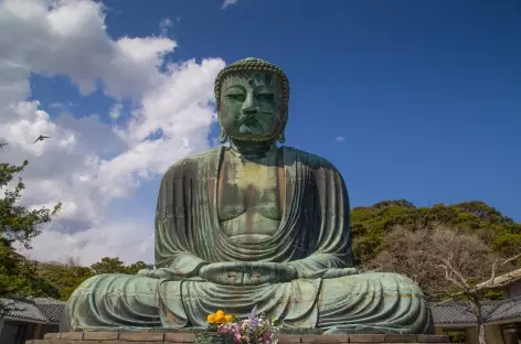 Grand bouddha de 11 m de haut, Kamakura - Japon - 