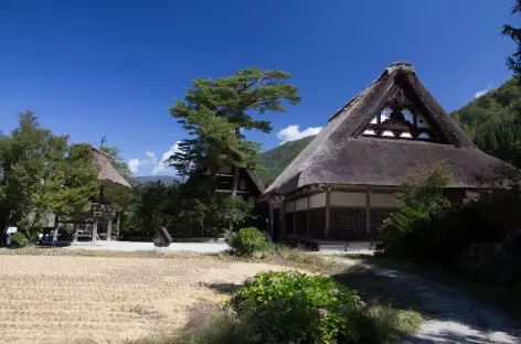 Maisons traditionnelles de Shirakawago, Alpes Japonaises - Japon