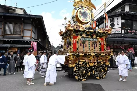 Célébrations de Takayama Matsuri à Takayama - Japon