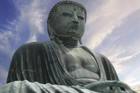 Grand Bouddha de bronze à Kamakura - Japon - 