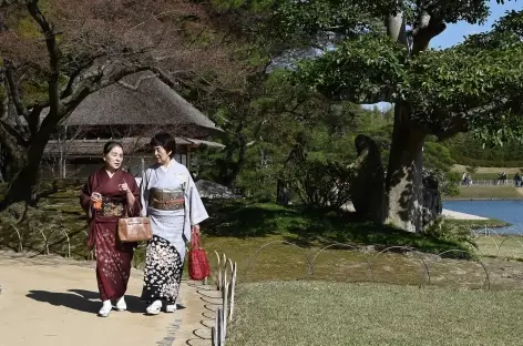 Jardin de Koraku-en à Okayama - Japon