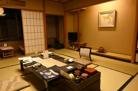 Notre ryokan traditionnel à Tamatsukuri Onsen - Japon