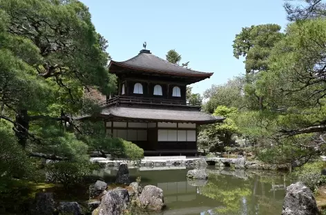 Pavillon d'Argent (ou temple Ginkaku-ji) à Kyoto - Japon