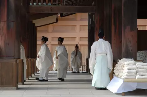 Cérémonie à Izumo-Taisha - Japon