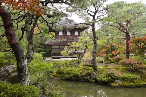 Temple Ginkaku-ji (ou Pavillon d'Argent), Kyoto - Japon
