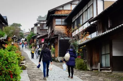 Ruelles pavées de Magome, Alpes Japonaises - Japon