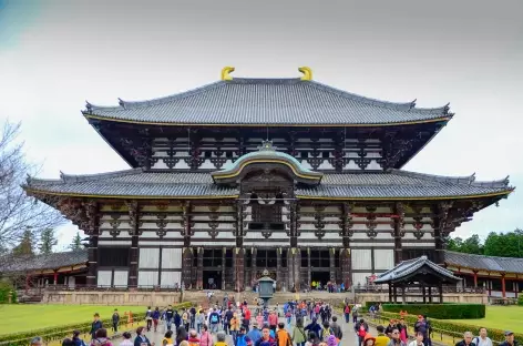 Temple Todai-ji, plus grand bâtiment en bois du monde à Nara - Japon