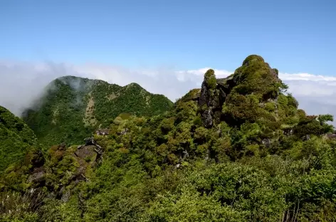 Rando dans les montagnes d'Unzen Fugen (1359 m)