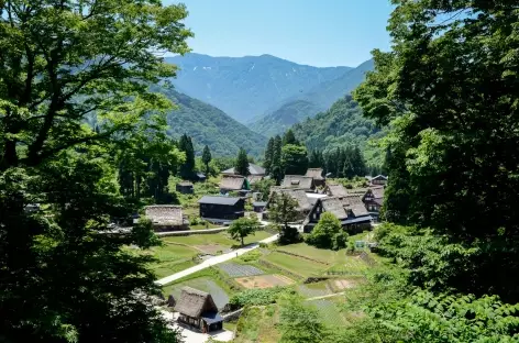 Village traditionnel d'Ainokura, Alpes Japonaises - Japon