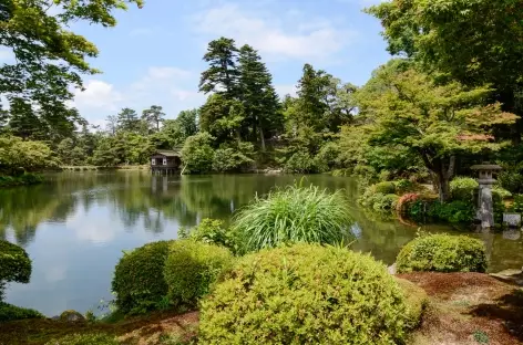 Jardin Kenroku-en à Kanazawa, l’un des trois plus beaux du Japon