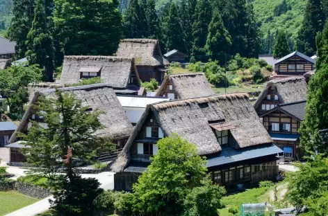 Village traditionnel d'Ainokura, Alpes Japonaises - Japon