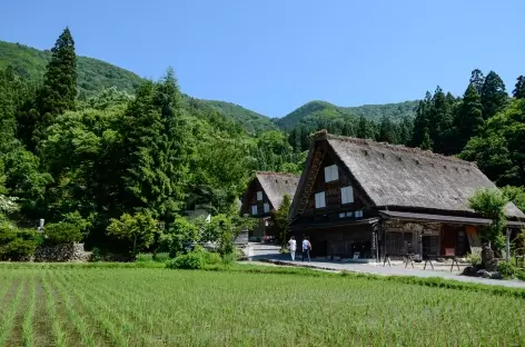 Village traditionnel de Shirakawago, Alpes Japonaises - Japon