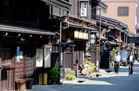 Vieilles maisons en bois de Takayama - Japon