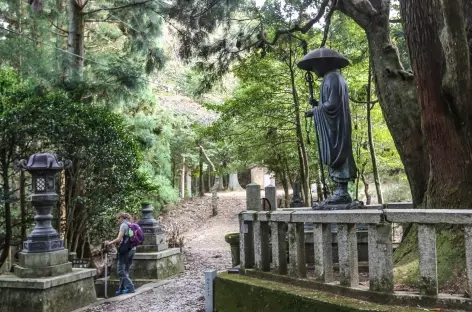 Statue de Kukai à Joren-an