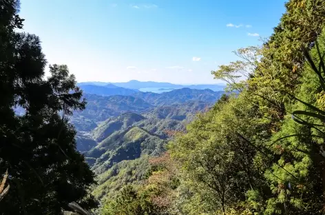 Vue du col d'Hanaga-toge