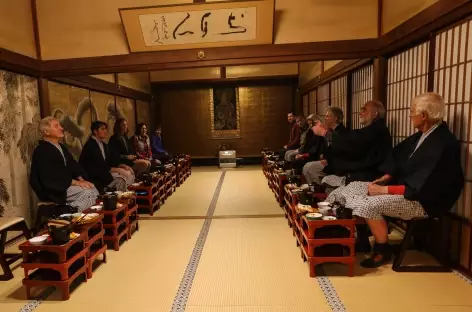 Repas au monastère, Koya San