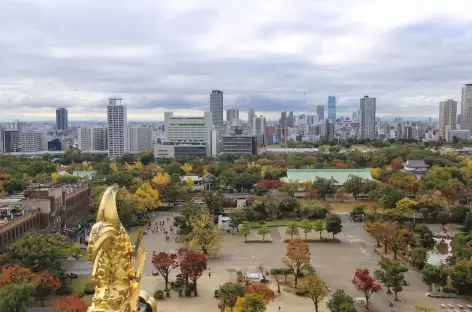 Osaka depuis le château