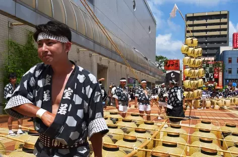 Festival Kanto Matsuri à Akita - Japon