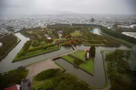 Fort Goryo-kaku de style Vauban à Hakodate, Hokkaido - Japon