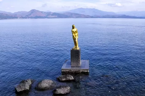 Statue de Tatsuko, Akita_Japon