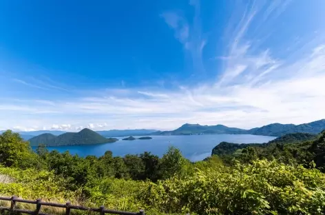 Lac Toya, île de Hokkaido - Japon