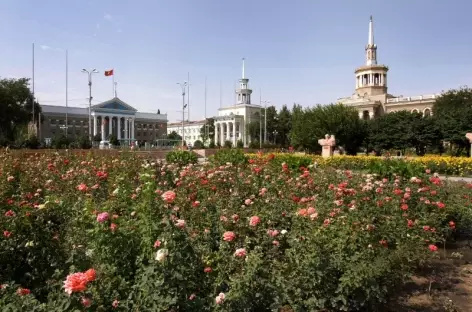 Bishkek et ses grands jardins - Kirghizie