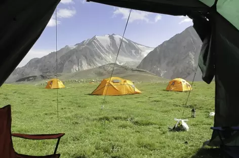Sous la tente - Kirghizie