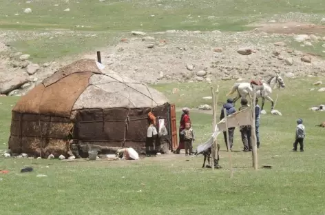 Rencontre avec les Nomades - Kirghizie 