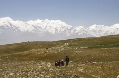 Descente vers Kachkasou - Kirghizie